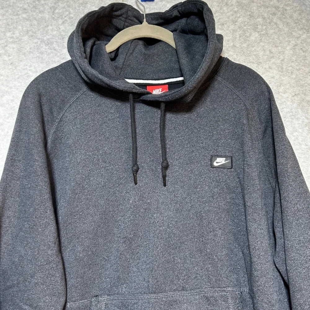 Nike AW77 French Terry Shoebox Pullover Men's Hoodie‎ kangaroo pocket Size L